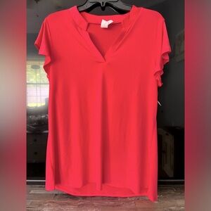 Honeyme Gabby Neckline Top, Medium